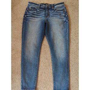 Classic Blue Faded Skinny Jeans